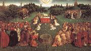 Lamb worship, Jan Van Eyck